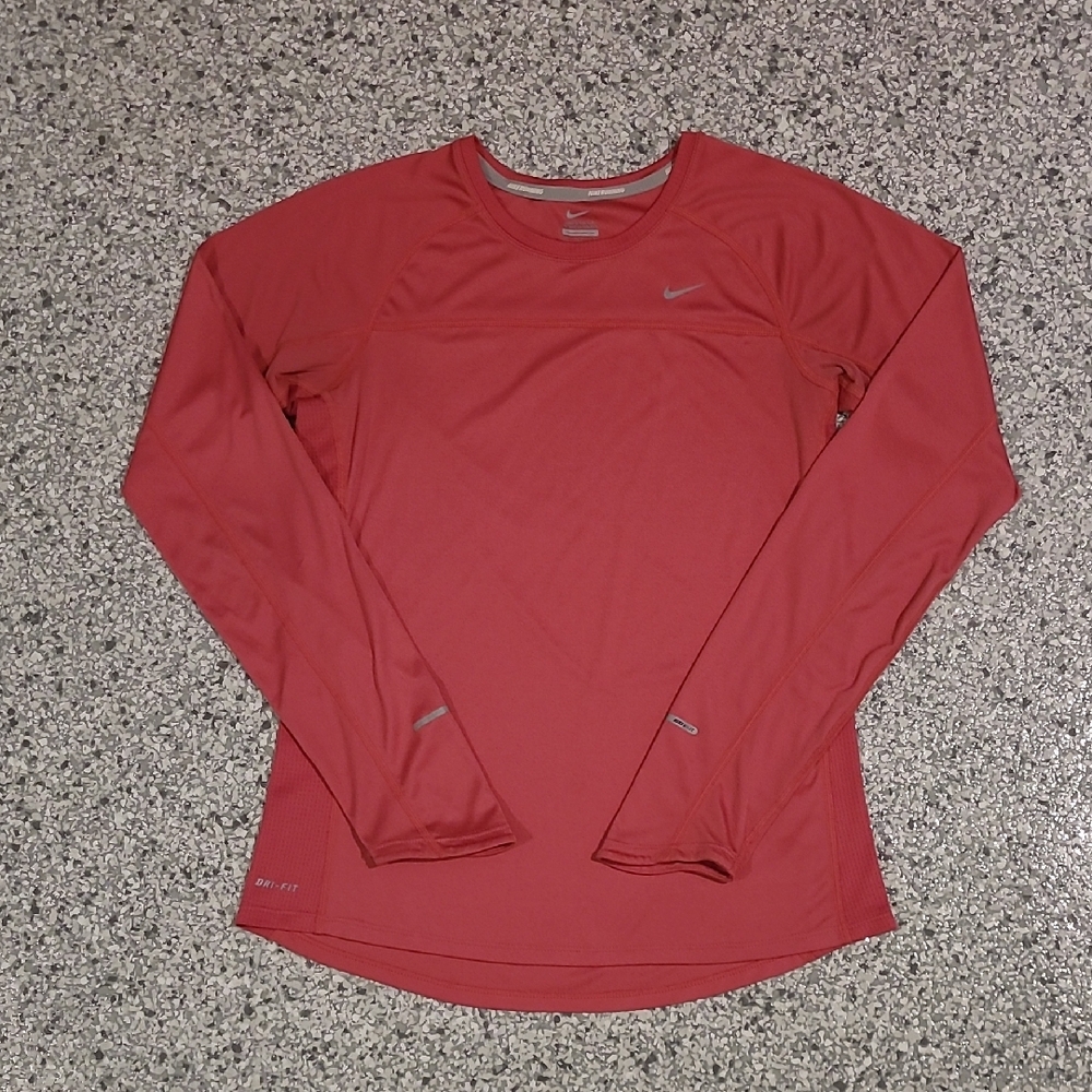 Nike Dri-FIT Long Sleeve Running Shirt Size Medium